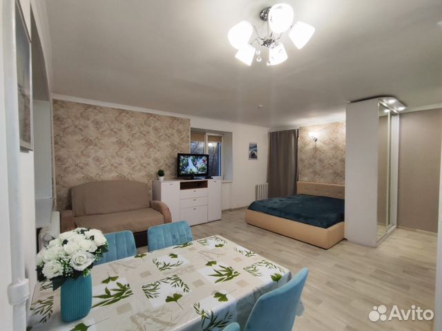 

Квартира-студия, 34 м², 2 кровати