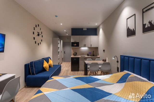 

Квартира-студия, 25 м², 2 кровати
