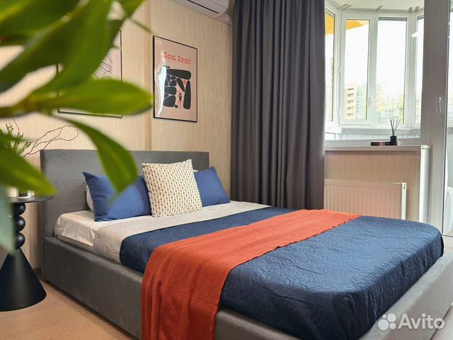 

Квартира-студия, 30 м², 2 кровати