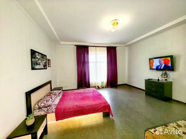

1-к. квартира, 54 м², 3 кровати