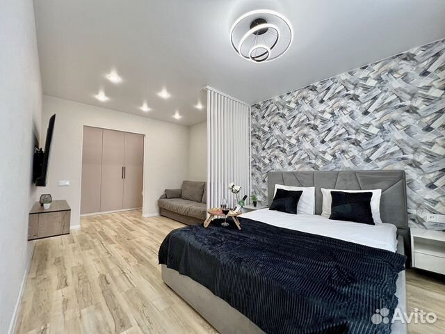 

1-к. квартира, 44 м², 2 кровати