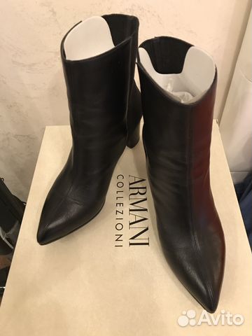 Ботинки Armani р.38 натур.кожа