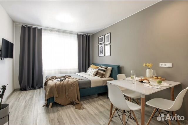 

Квартира-студия, 25 м², 1 кровать