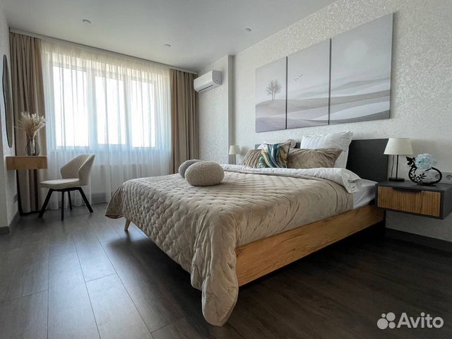 

1-к. квартира, 45 м², 2 кровати