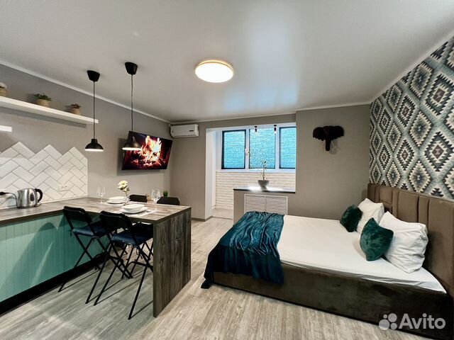 

Квартира-студия, 38 м², 2 кровати