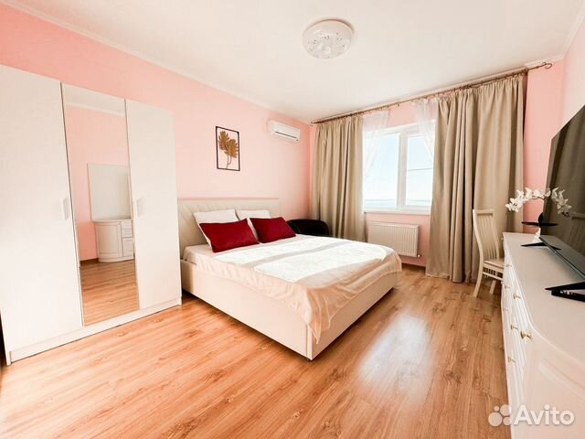 

1-к. квартира, 39 м², 2 кровати