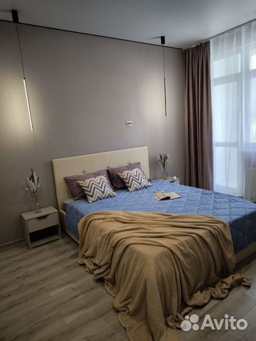 

1-к. квартира, 38 м², 2 кровати