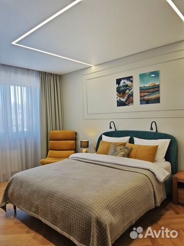 

1-к. квартира, 48 м², 2 кровати