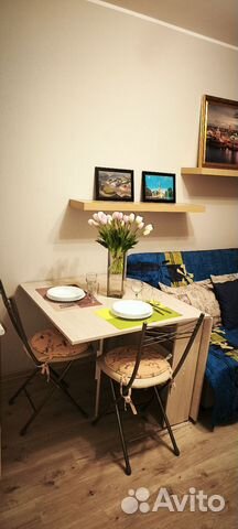 

Квартира-студия, 20 м², 2 кровати