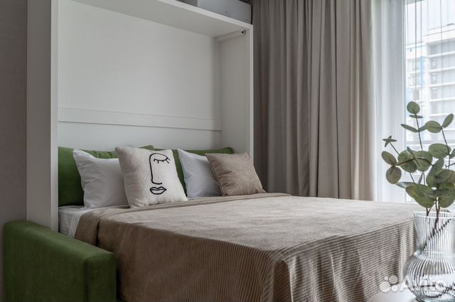 

Квартира-студия, 23 м², 1 кровать