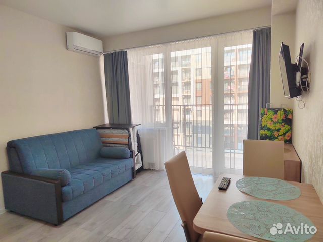 

Квартира-студия, 24 м², 2 кровати
