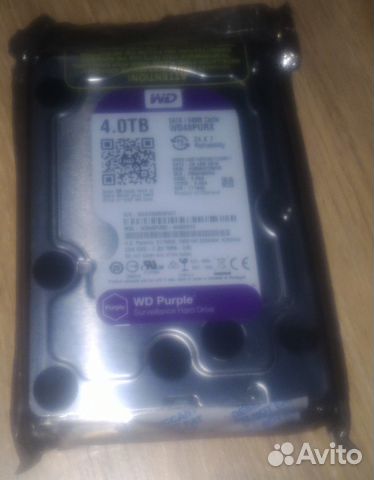 WD Purple WD40purx 4Тб