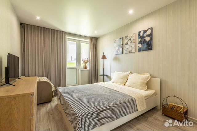 

1-к. квартира, 39 м², 2 кровати