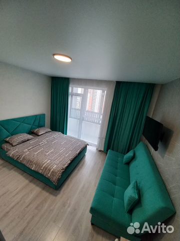 

Квартира-студия, 30 м², 2 кровати