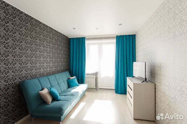 

1-к. квартира, 36 м², 2 кровати