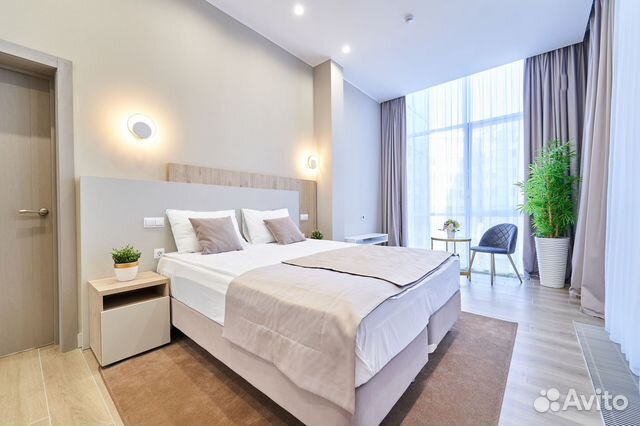 

1-к. квартира, 62 м², 2 кровати