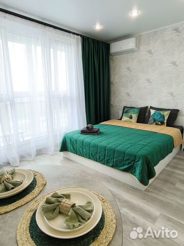 

Квартира-студия, 30 м², 1 кровать