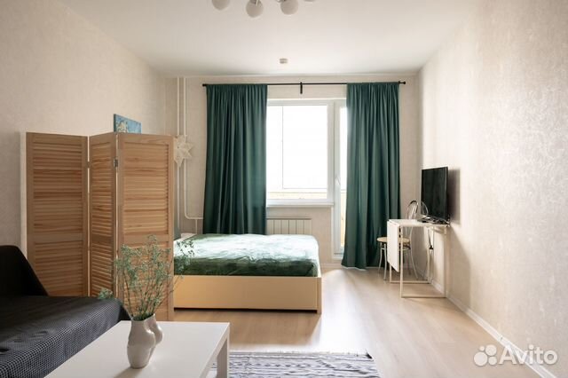 

1-к. квартира, 45 м², 2 кровати