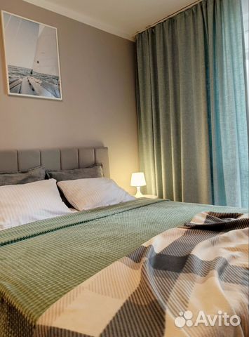 

Квартира-студия, 30 м², 2 кровати