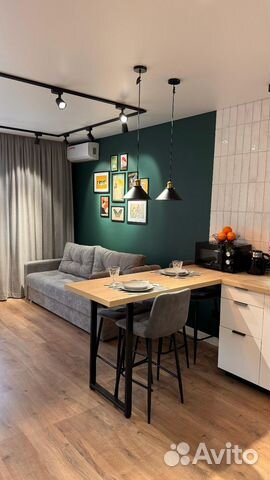 

Квартира-студия, 30 м², 1 кровать