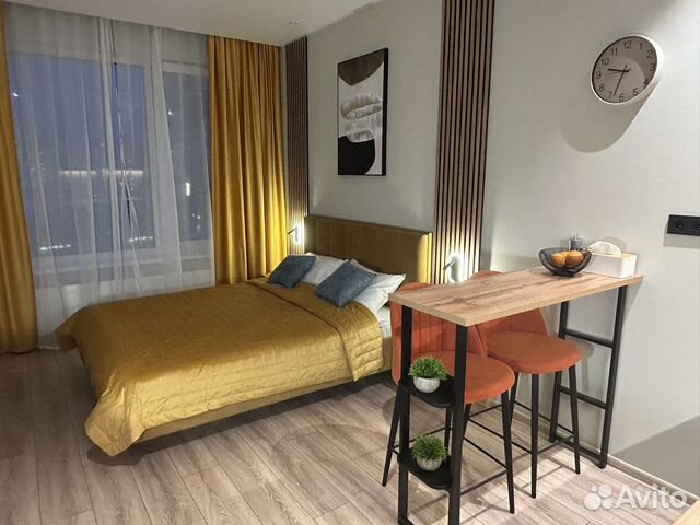 

Квартира-студия, 24,2 м², 1 кровать