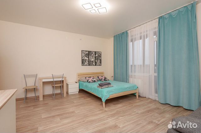 

Квартира-студия, 35 м², 2 кровати