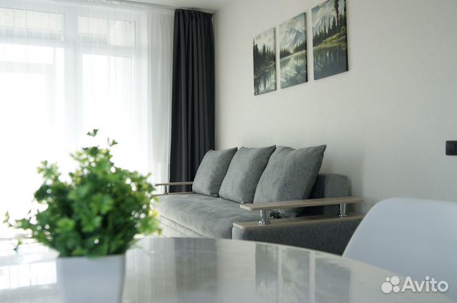 

1-к. квартира, 53 м², 2 кровати