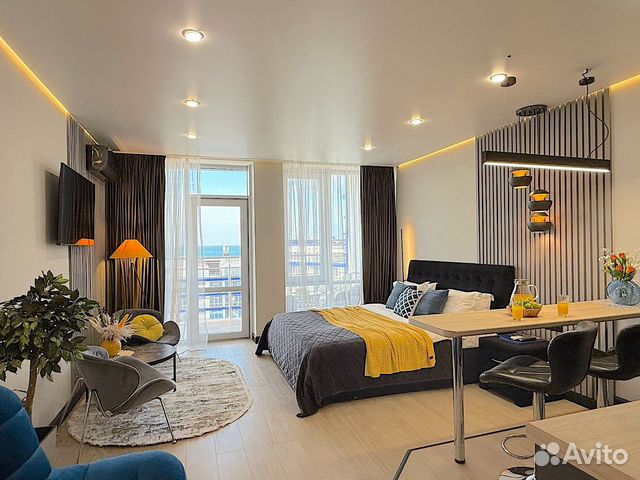 

Квартира-студия, 40 м², 2 кровати
