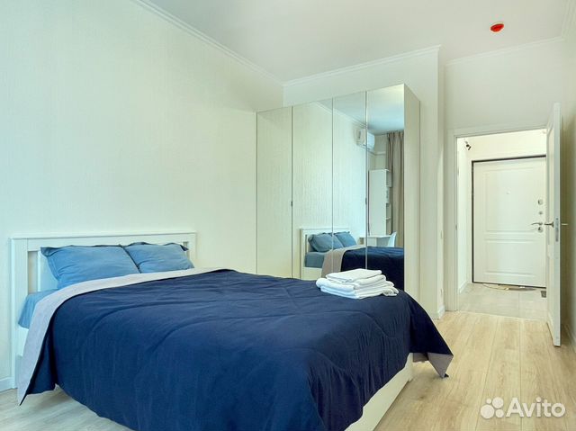 

1-к. квартира, 45 м², 2 кровати