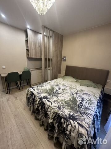 

Квартира-студия, 24 м², 2 кровати