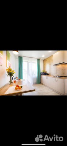 

1-к. квартира, 38 м², 2 кровати