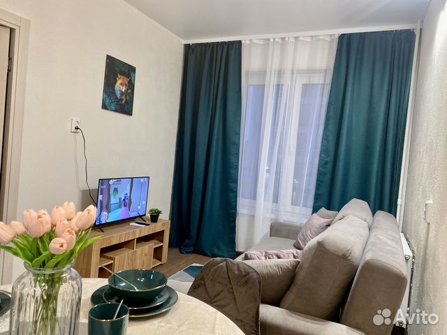 

2-к. квартира, 44 м², 2 кровати