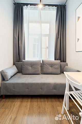 

Квартира-студия, 17 м², 2 кровати