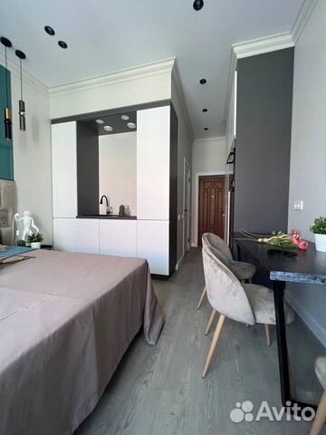 

Квартира-студия, 20 м², 2 кровати