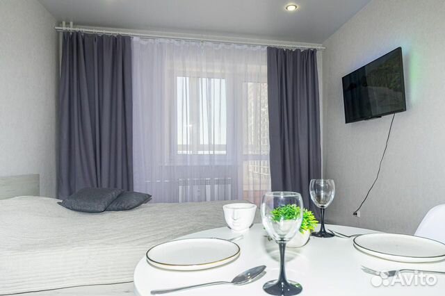 

Квартира-студия, 34 м², 1 кровать