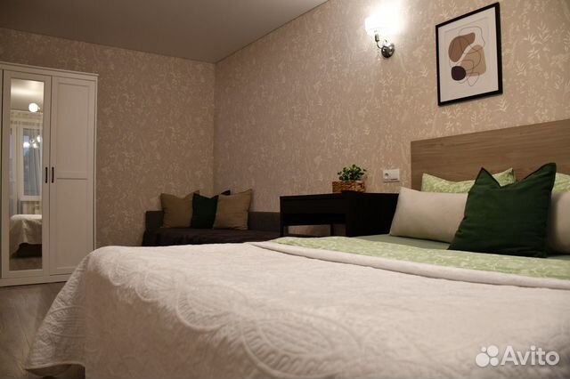 

1-к. квартира, 33 м², 2 кровати