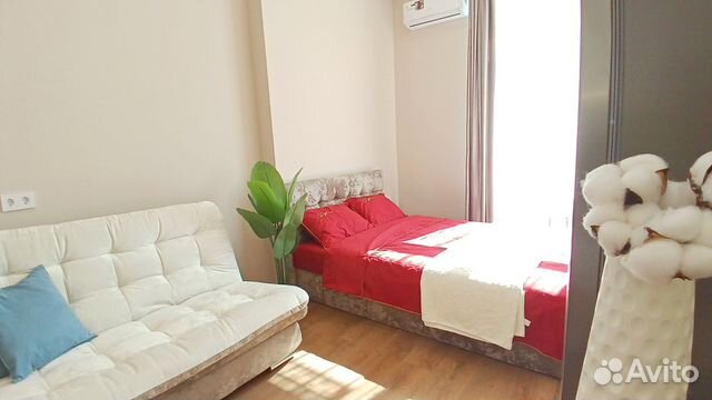 

Квартира-студия, 35 м², 2 кровати