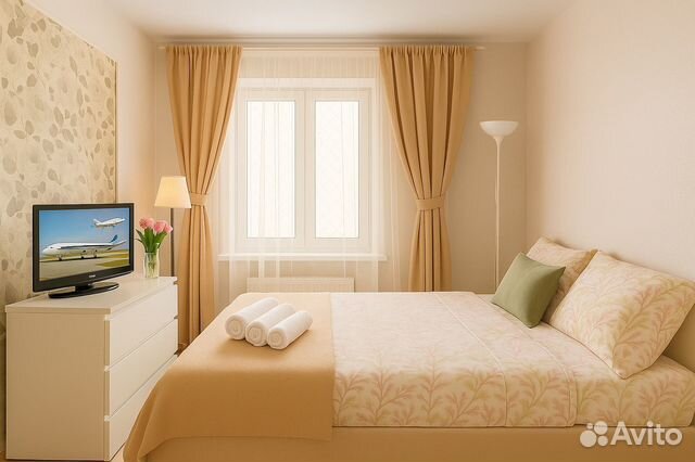 

Квартира-студия, 25 м², 1 кровать