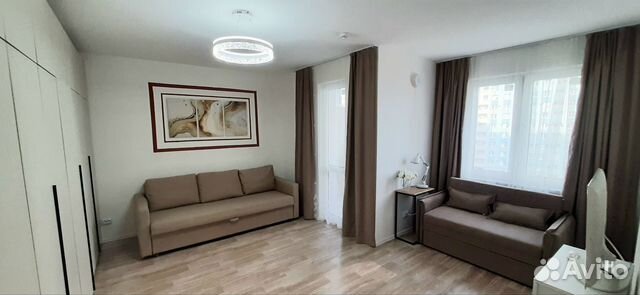 

1-к. квартира, 32 м², 2 кровати