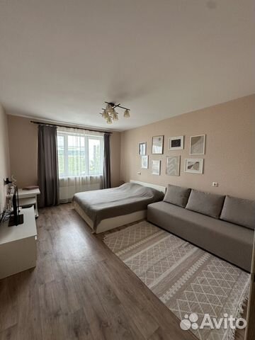 

1-к. квартира, 43 м², 2 кровати