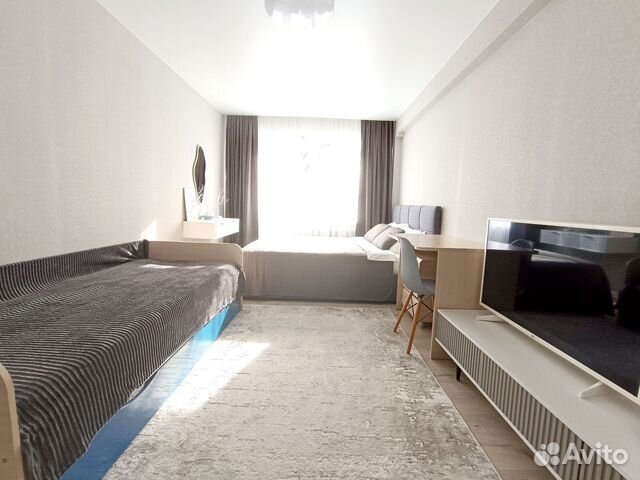 

1-к. квартира, 38 м², 2 кровати