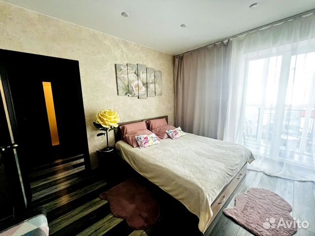 

1-к. квартира, 42 м², 2 кровати