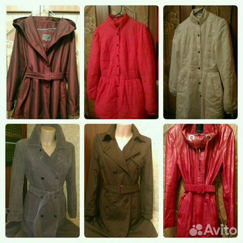 Куртки, плащи разные