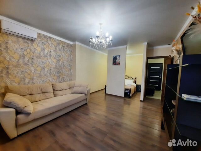 

1-к. квартира, 47 м², 2 кровати