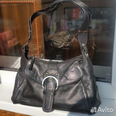 Натуральная Кожаная черная сумка Cavalli Натуральная Кожаная черная сумка Cavalli