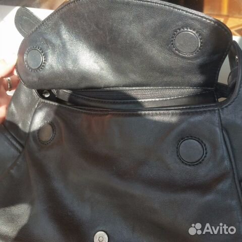 Натуральная Кожаная черная сумка Cavalli Натуральная Кожаная черная сумка Cavalli