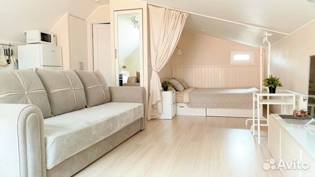 

Квартира-студия, 35 м², 2 кровати
