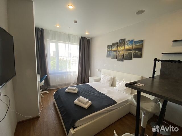 

Квартира-студия, 30 м², 1 кровать