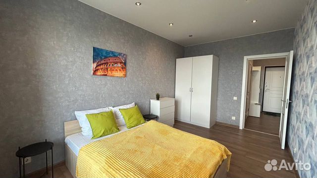 

1-к. квартира, 42 м², 2 кровати