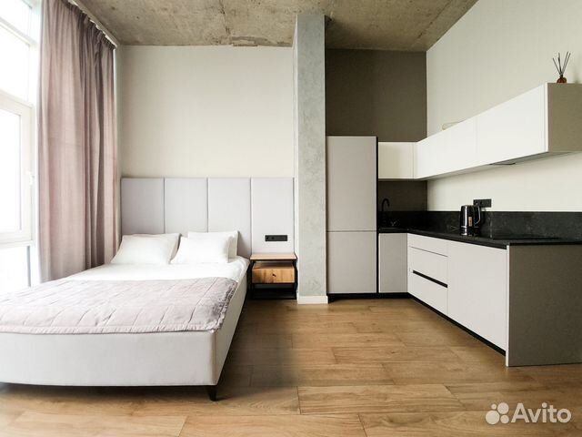 

Квартира-студия, 30 м², 2 кровати